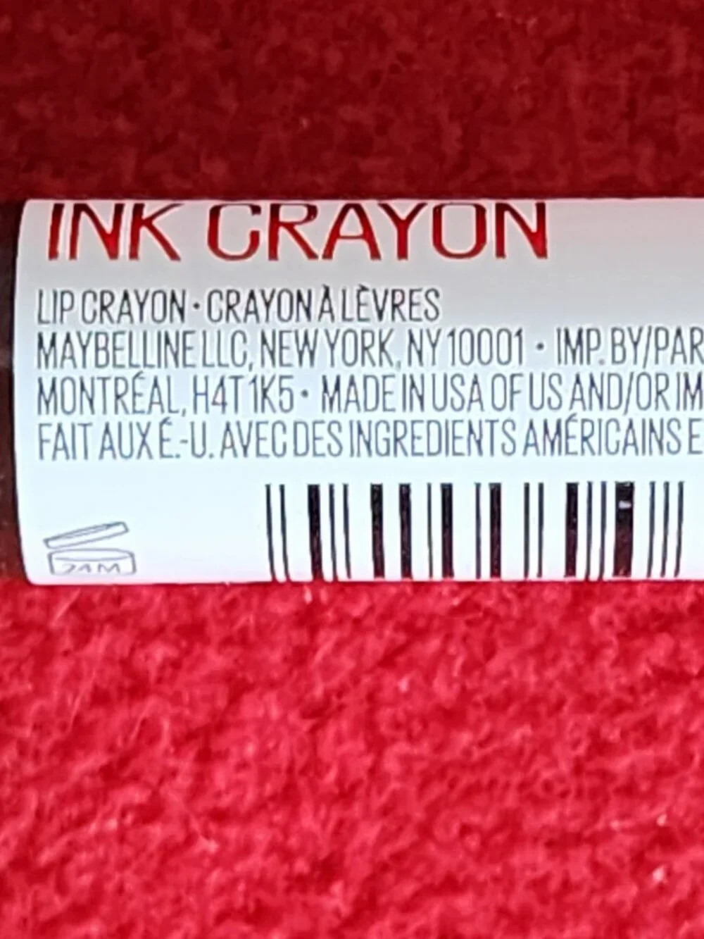Maybelline New York SuperStay Ink Lip Crayon .04oz Color 165 Drive the Future